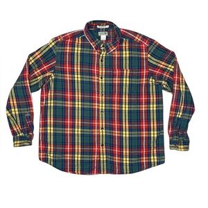 L. L. Bean flannel shirt